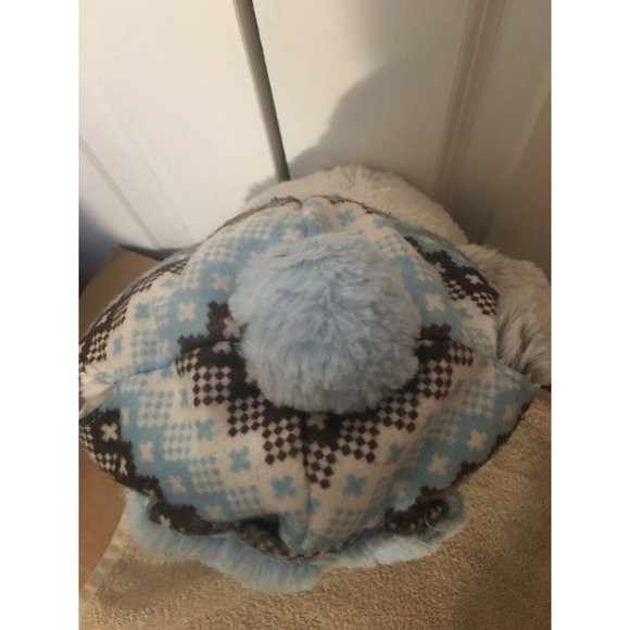 Plush Winter Bear Hugfun International Gray Blue 18"‎ - Picture 4 of 5